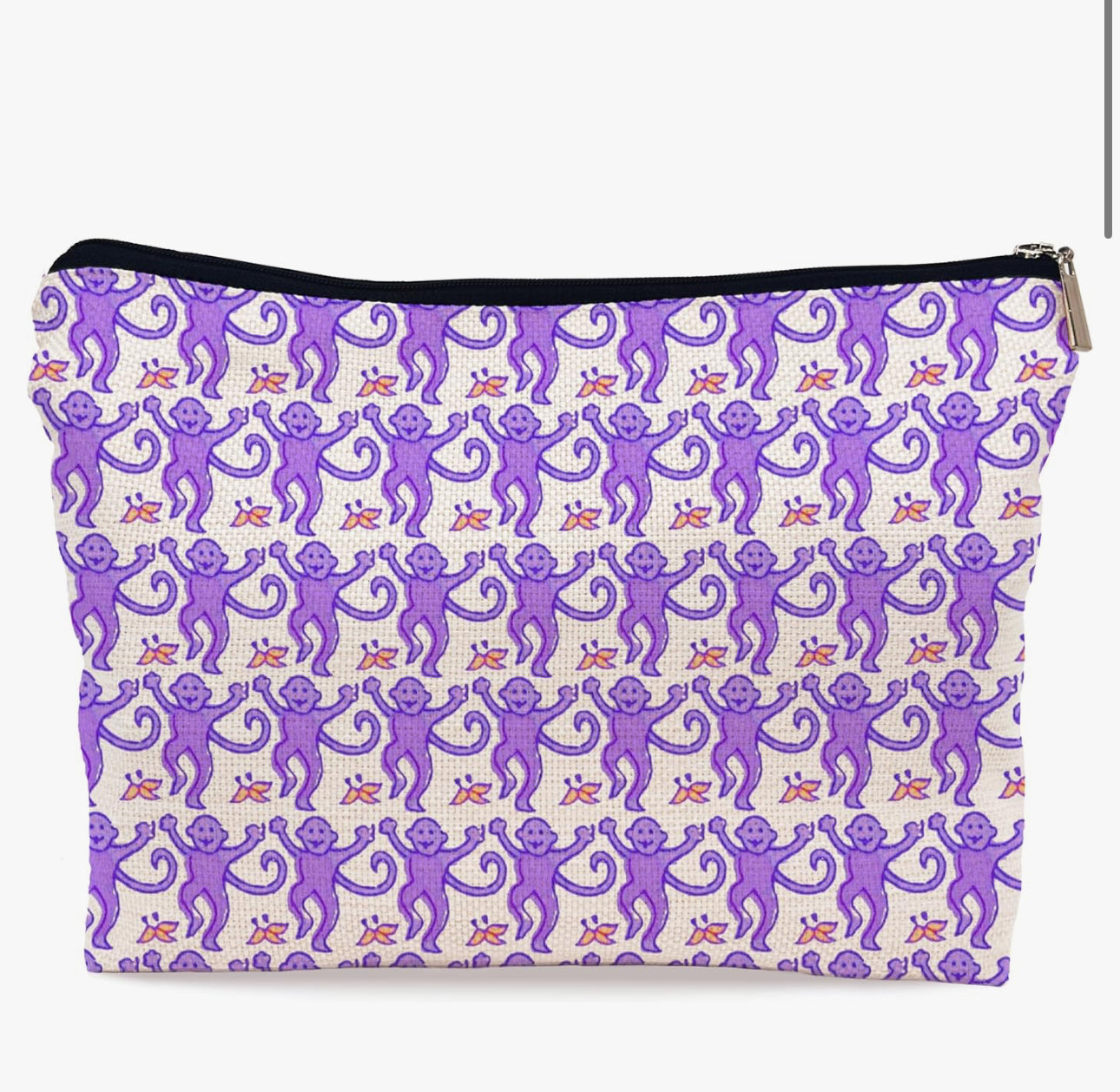 Monkey Zipper Pouch