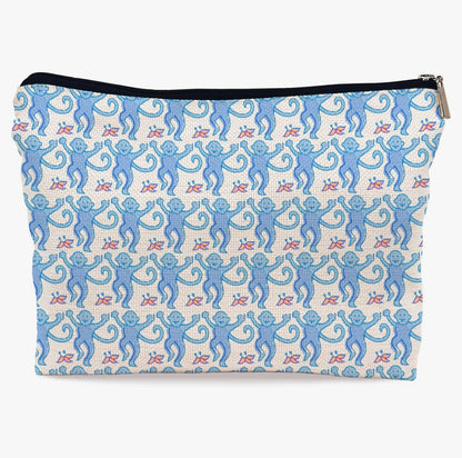 Monkey Zipper Pouch