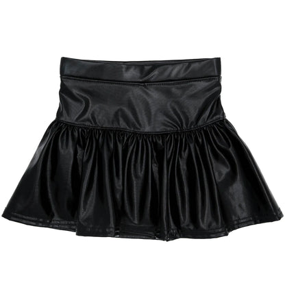 Girls Metallic Skorts