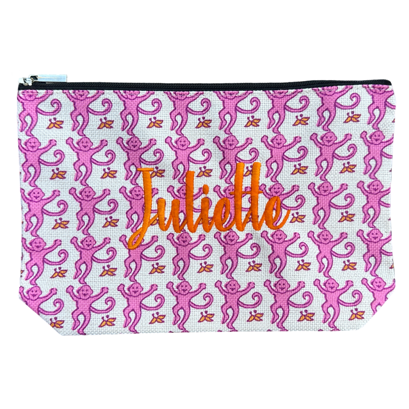 Monogram Long Zipper Pouch – BONIA International