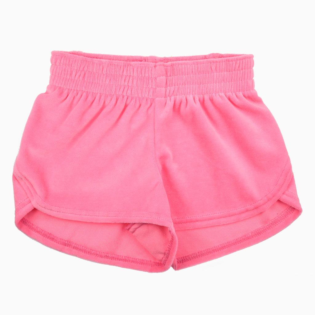 Girls Velour Shorts