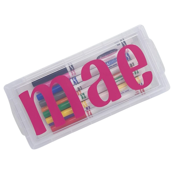 Personalized Marker Box with Markers
