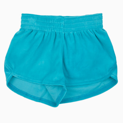 Girls Velour Shorts