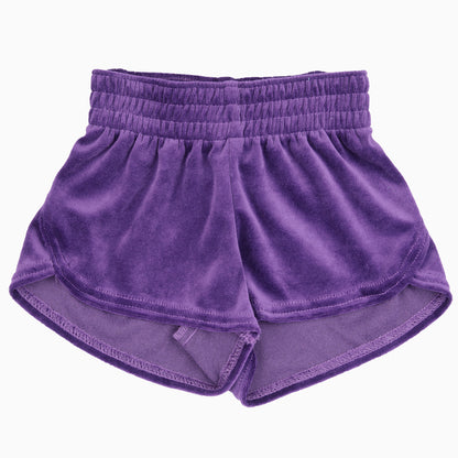 Girls Velour Shorts