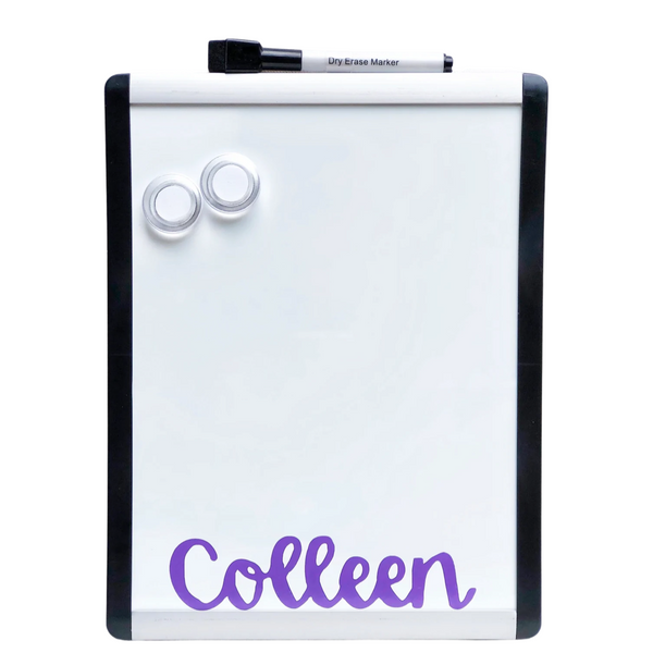 Personalized Magnetic Dry Erase Board